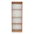 Bookcase With Spacious Tier-Shelving Design