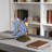 Tiffany Blue Fairy Butterfly Nightstand Table Lamps