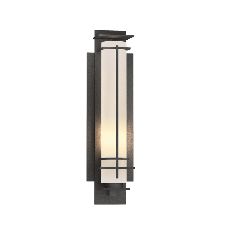 After Hours Outdoor Flush Mount, 26.8" H x 6.5" W x 6.6" D, Natural Iron