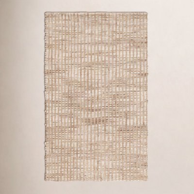 Ellport Hand-Loomed Striped Jute Rug