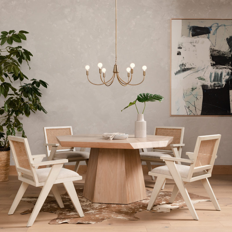 Mateo Handmade Cowhide Brown Rug