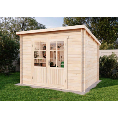287 cm x 274 cm Gartenhaus Selma