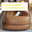 Coussin de canapé modulaire brun en cuir véritable-1621913998-1621913999