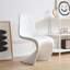Chaise d'appoint en S finition mate-424284866-424669246