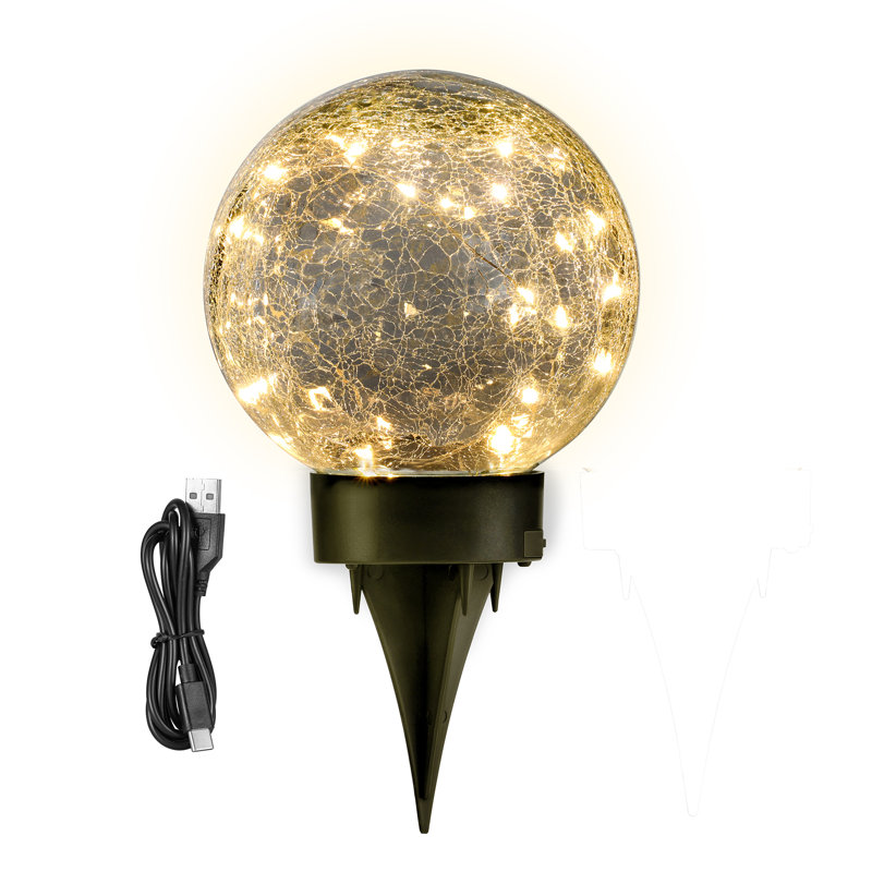 Jubentino Crackle Ball LED Decorative Accent Lighting