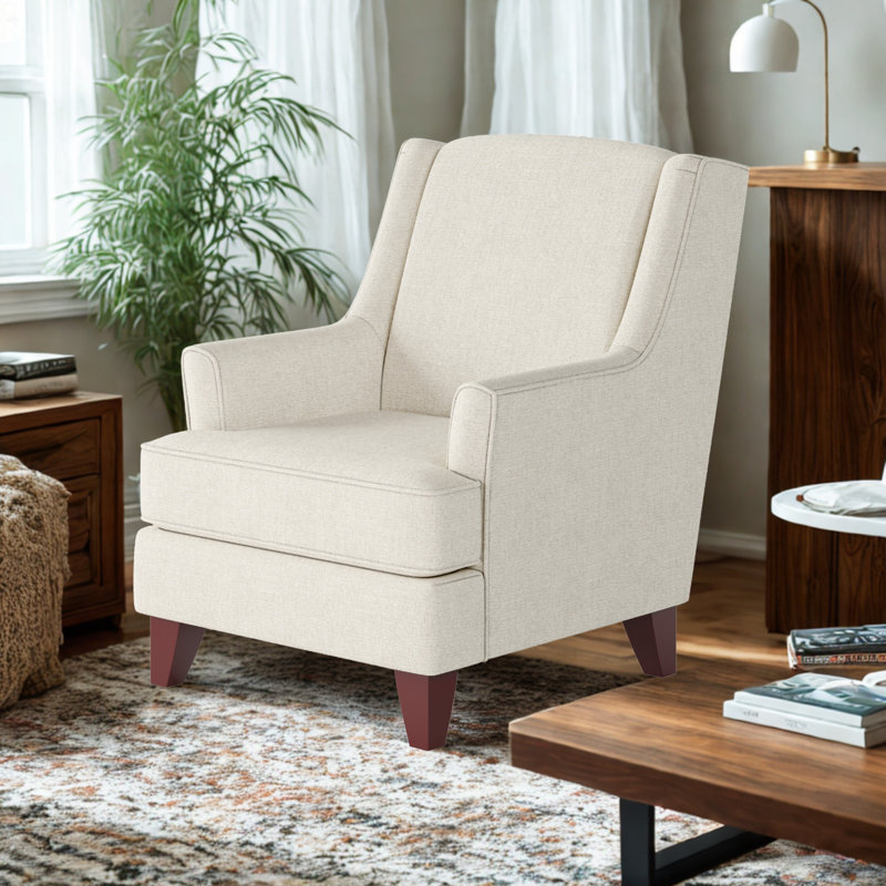 Fauteuil à oreilles l 32 po Venton, Polyester glacier Sugarshack