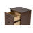Spencer Three Drawer Solid Wood Nightstand Walnut