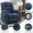 Power Lift Recliner Chair With Massage And Heat For Elderly, Overstuffed Wide Recliners, Heavy Duty Motion Mechanism With Usb And Type C Ports, 2 Steel Cup Holders, Blue-1150608785