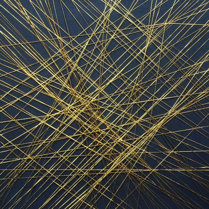 Handmade Glam Abstract Wall Decor