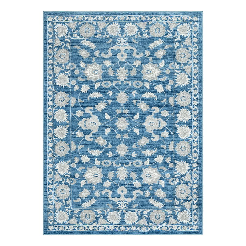 Myatt Oriental Indoor Rug, Rectangle 9'10" x 14'
