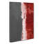 The Red Ocean Waves In Abstract - Wrapped Canvas-55299580