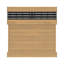Horizontal Fence Boardwalk Cypress Vinyl Privacy Panel Kit-78891524