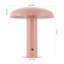 Writzer 11" Contemporary Bohemian Rechargeable/Cordless Dimmable Integrated LED Mushroom Table Lamp-1858251808
