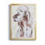 «Sitting Dog III», toile encadrée de qualité supérieure - prête à être accrochée-1140598434-1140598435
