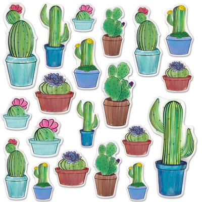 Découpes de cactus - 3½ po - 15,5 po - paquet de 12
