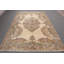 Grand tapis Oushak pour salon et cuisine en beige parfait pour le salon de la Turquie