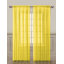Paire de rideaux transparents avec passe-tringle Emmons