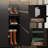 20 Pair Shoe Storage Cabinet With 2 Flip Drawers & 5-Position Adjustable Shelves-1157588084