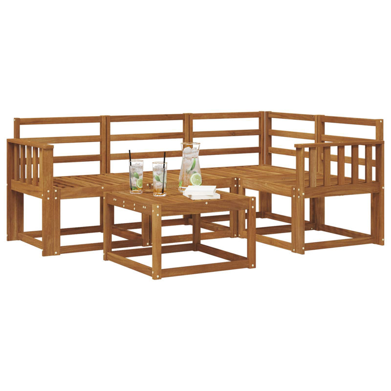 187.5cm Wide Patio Sectional Set