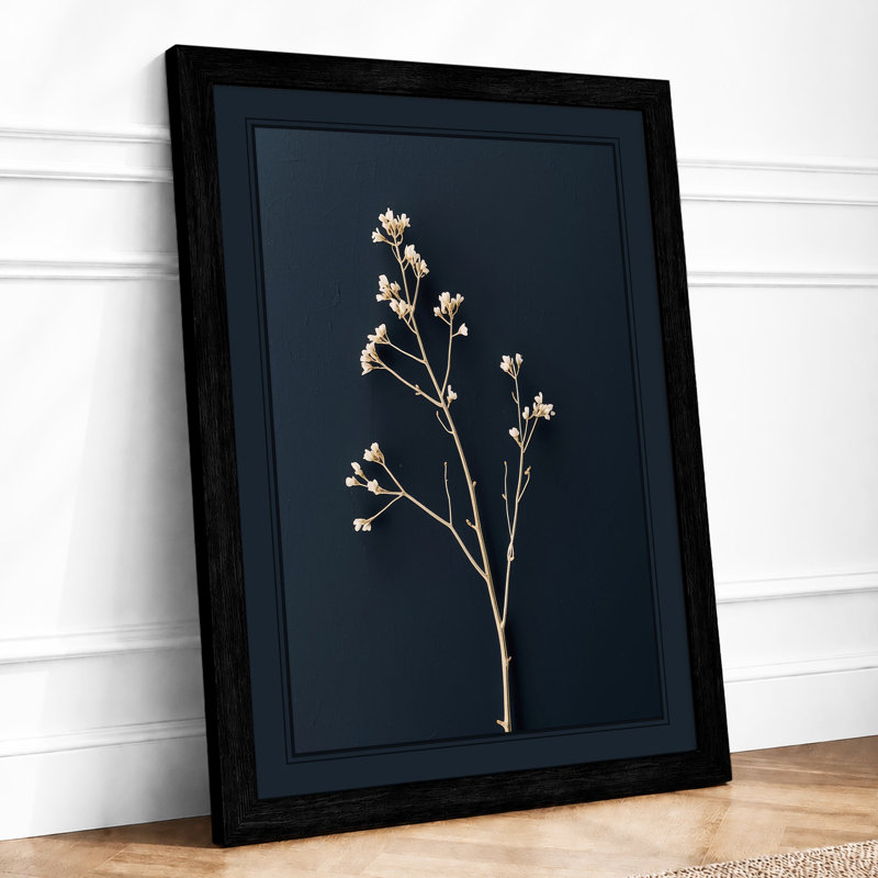 Dried Study Botanical - Print, A1 - 84.1 x 59.4 cm, Black