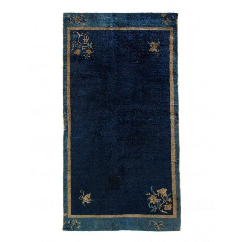 Oriental Area Rug in Blue