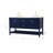 Scottsbluff 60'' Double Bathroom Vanity with Engineered Marble Top-1622231319