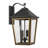 Michalena Matte Black + Textured Gold Outdoor Lighting-1830079190
