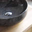 Pia Light Gray Marble Bathroom Sink-351658264