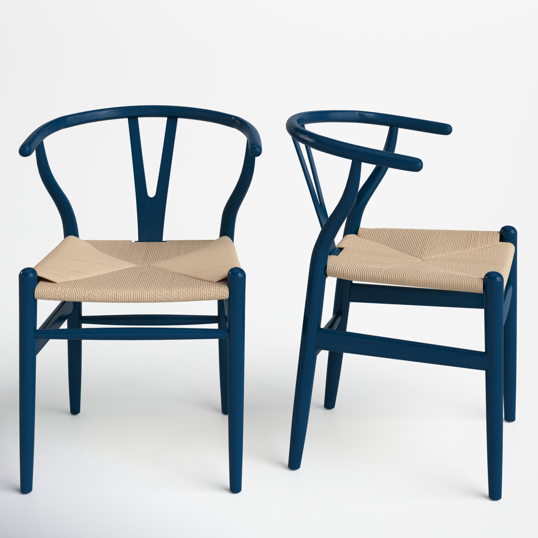 Fairbanks 18'' H Beech Solid Wood Side Chair (Set of 2) Joss & Main 