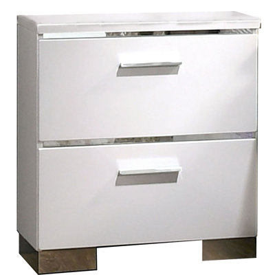 Witta 15.38'' W Metal Nightstand