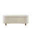 Banc de rangement Boucle Taupe-624468942