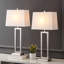 Ensemble de lampes de table en métal de 28,5 po avec port USB, ports de type C et prise de courant Samarah-507197050