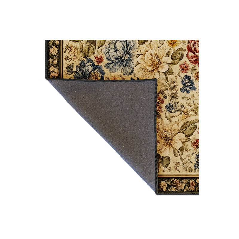 Tapis tissé à la crème Mosso, 4 pi 11 po x 7 pi 7 po