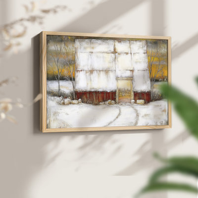 Chirstmas Art-LXXXIX -Framed Print - Restickable