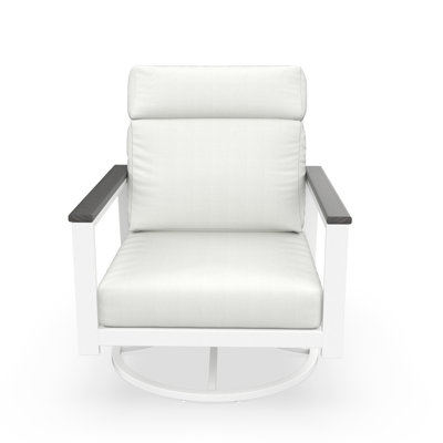 Townsend Metal Outdoor Rocking Chair With Sunbrella Cushion