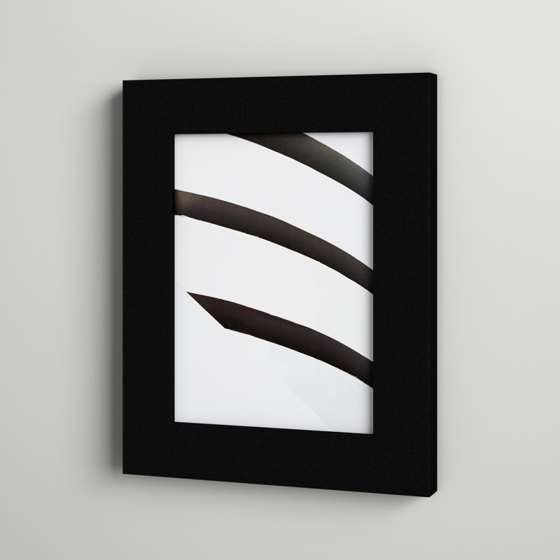 Veloudo Matte Picture Frame, Satin Black, 8" x 10"