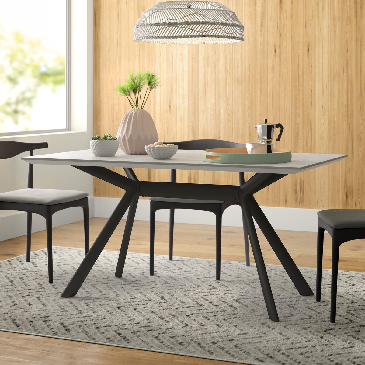 Ivy Bronx Barri 63" Dining Table | Wayfair
