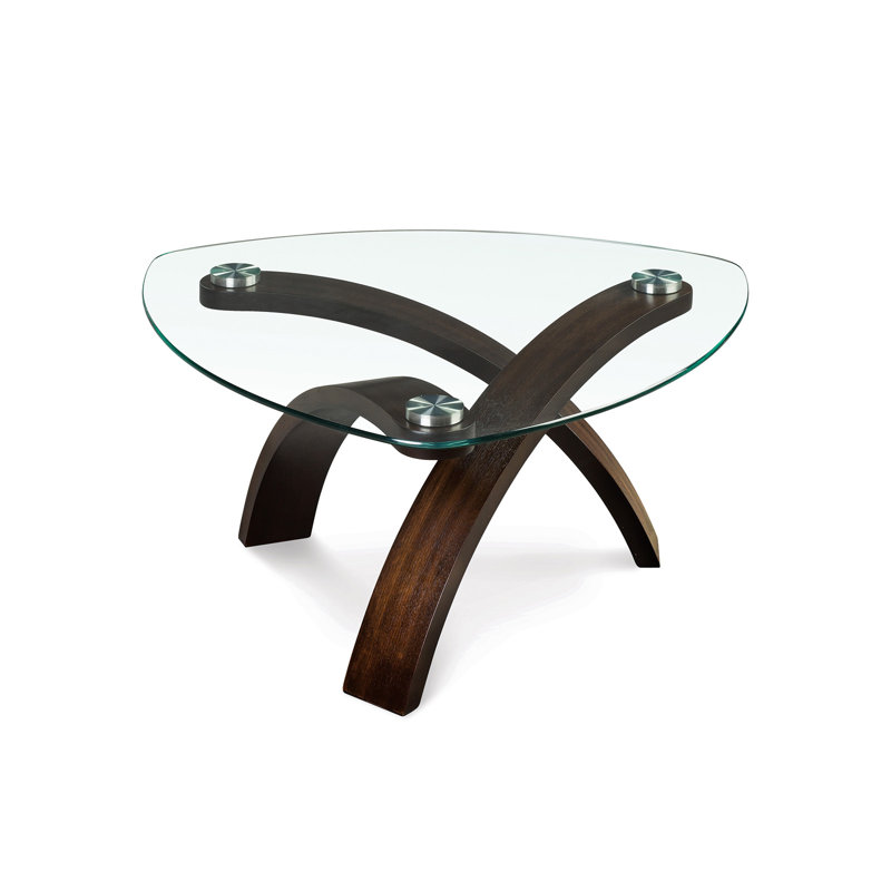 Comeaux Glass Top Coffee Table