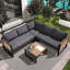 4 Pieces Outdoor Patio Conservation Set-1199315522