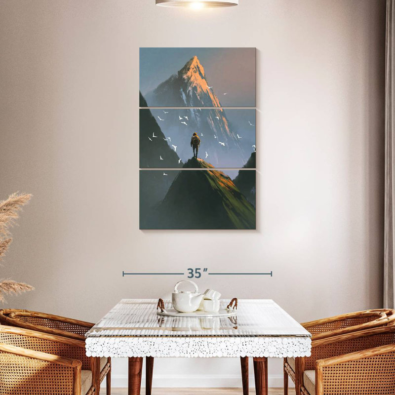 Sireci Man Climbing, 38" H x 24" W