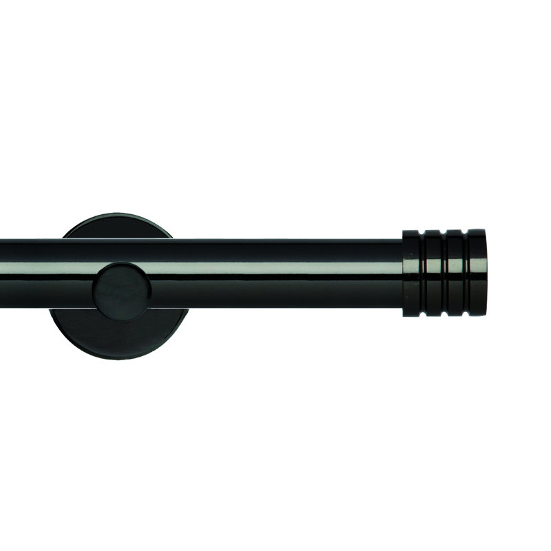 2.8cm Single Pole, 2.8cm H x 120cm W x 2.8cm D, Spun Green