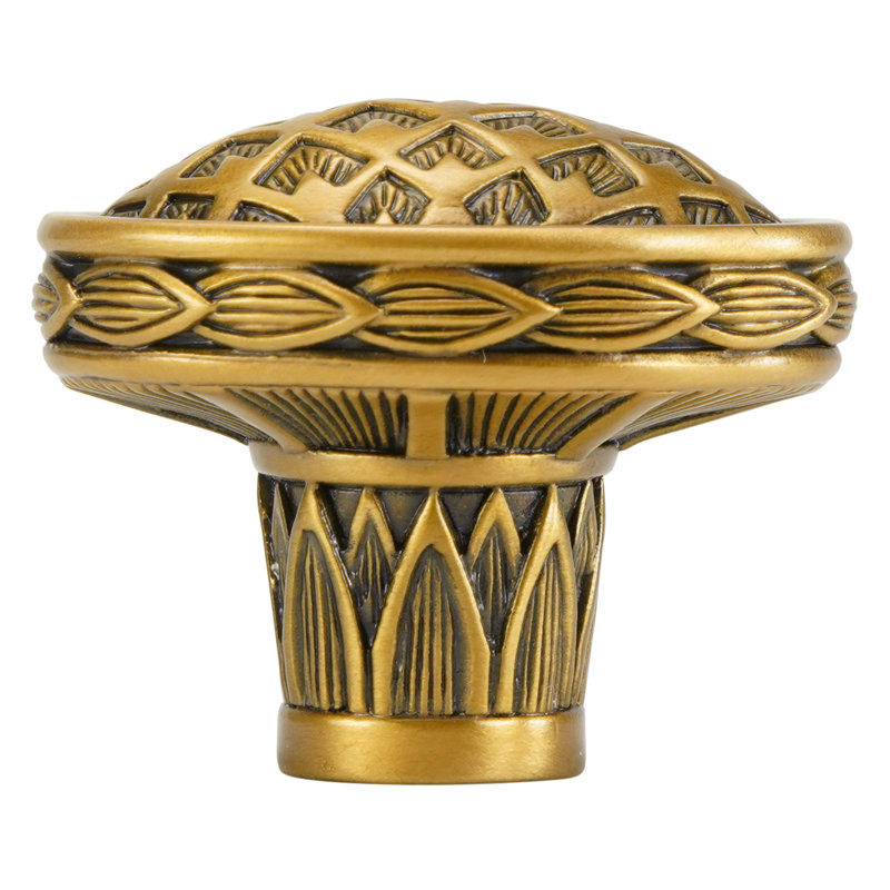 THAMES OVAL KNOB, Gold, 1 1/4"