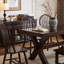 Environmentally pure solid wood log dining table-109664549
