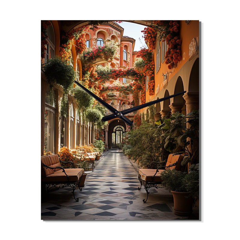 Horloge murale moderne Jernei - Cityscapes, Grand