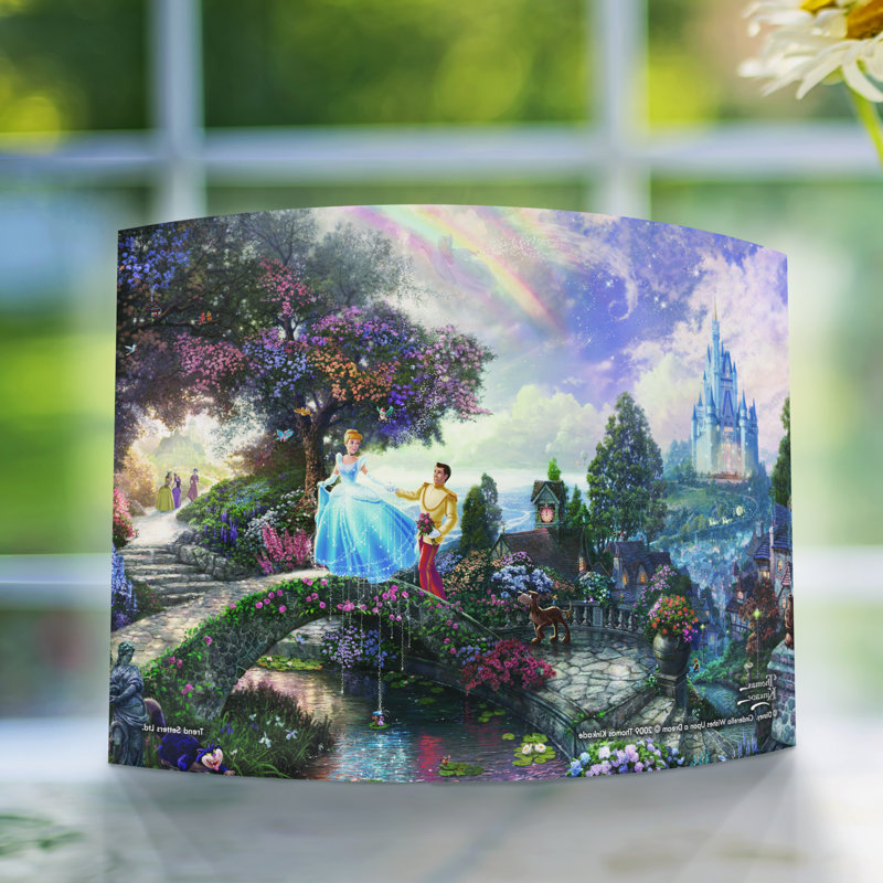 Reproduction d'acrylique incurvée incarnée par Disney