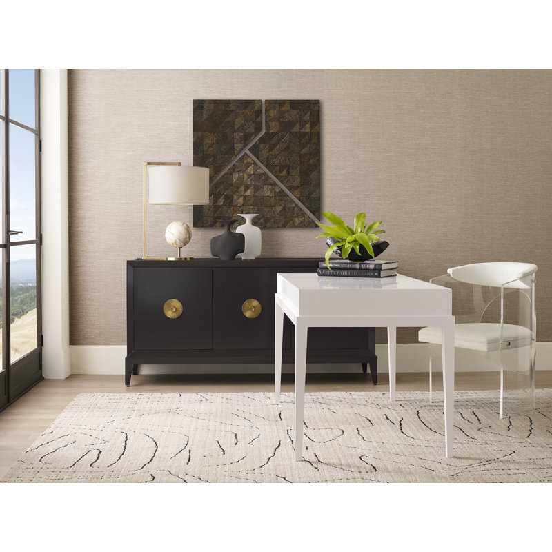 Solid Wood Writing Desk, Palace Green