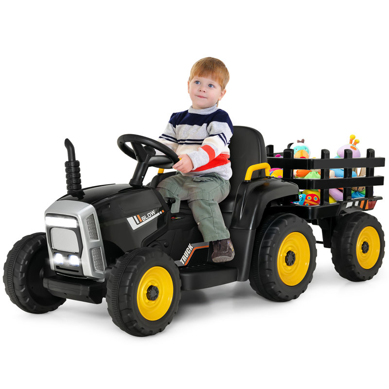 Costway Battery Powered Ride On with Remote Control, Black