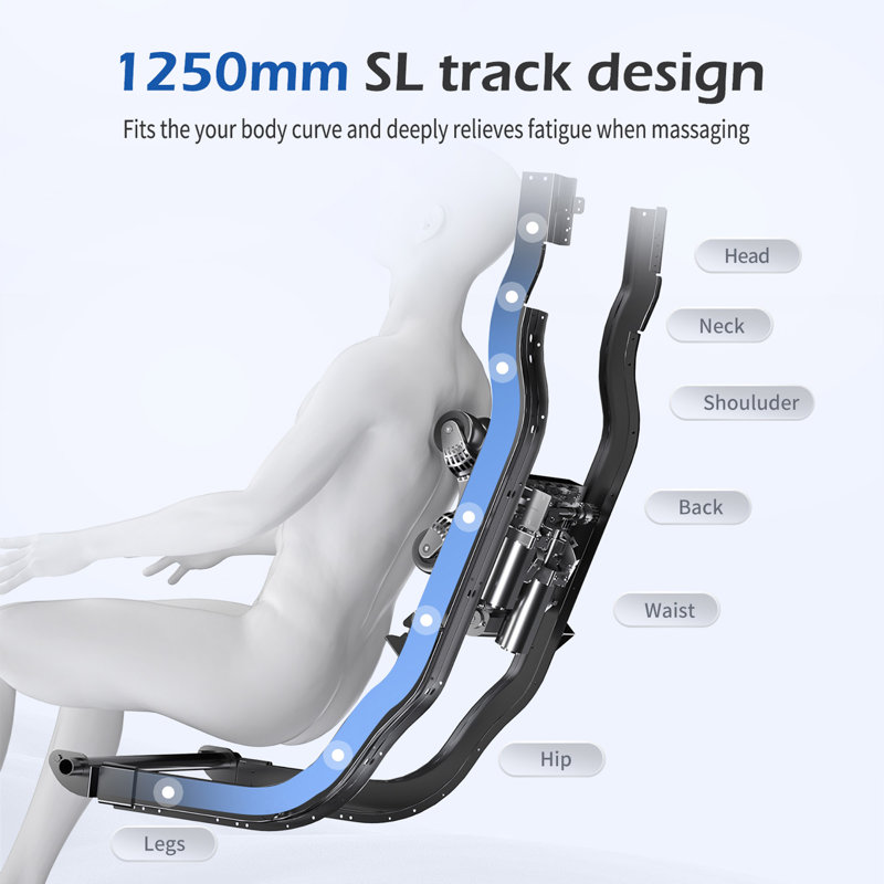 Brand New Update GR8686 Massage Chairs With AI Voice, App Control SL Track Zero Gravity Full Body Massage Recliner