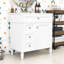Meuble-lavabo avec lavabo supérieur et 2 tiroirs Clista-1074704934