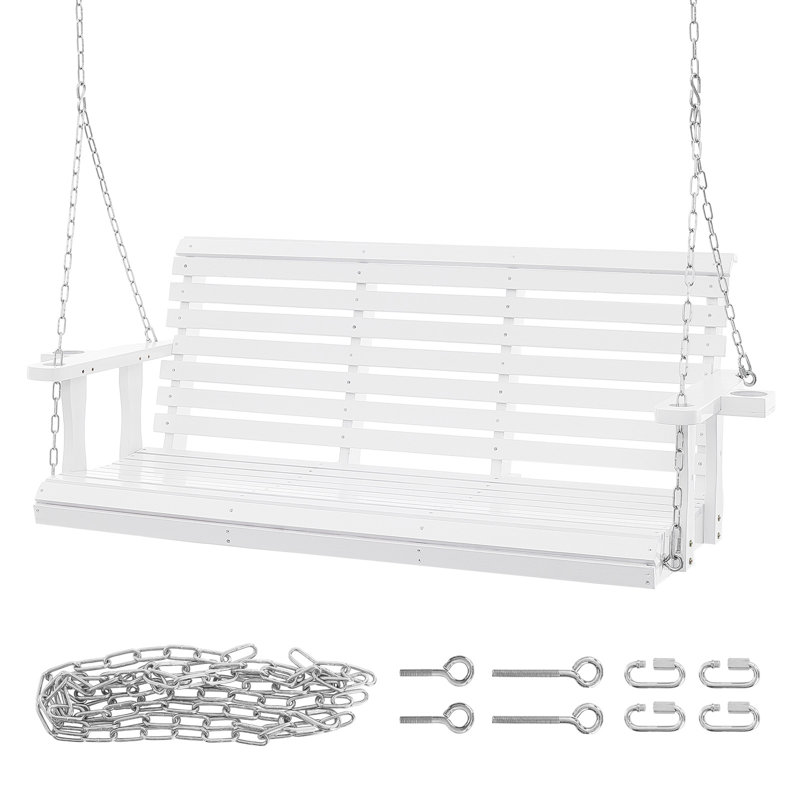 Porch Swing, 139.7cm W, White